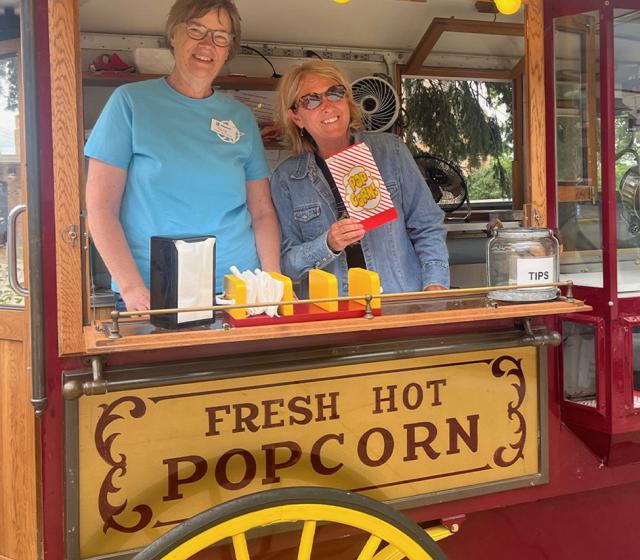 Popcorn Wagon volunteers 2025